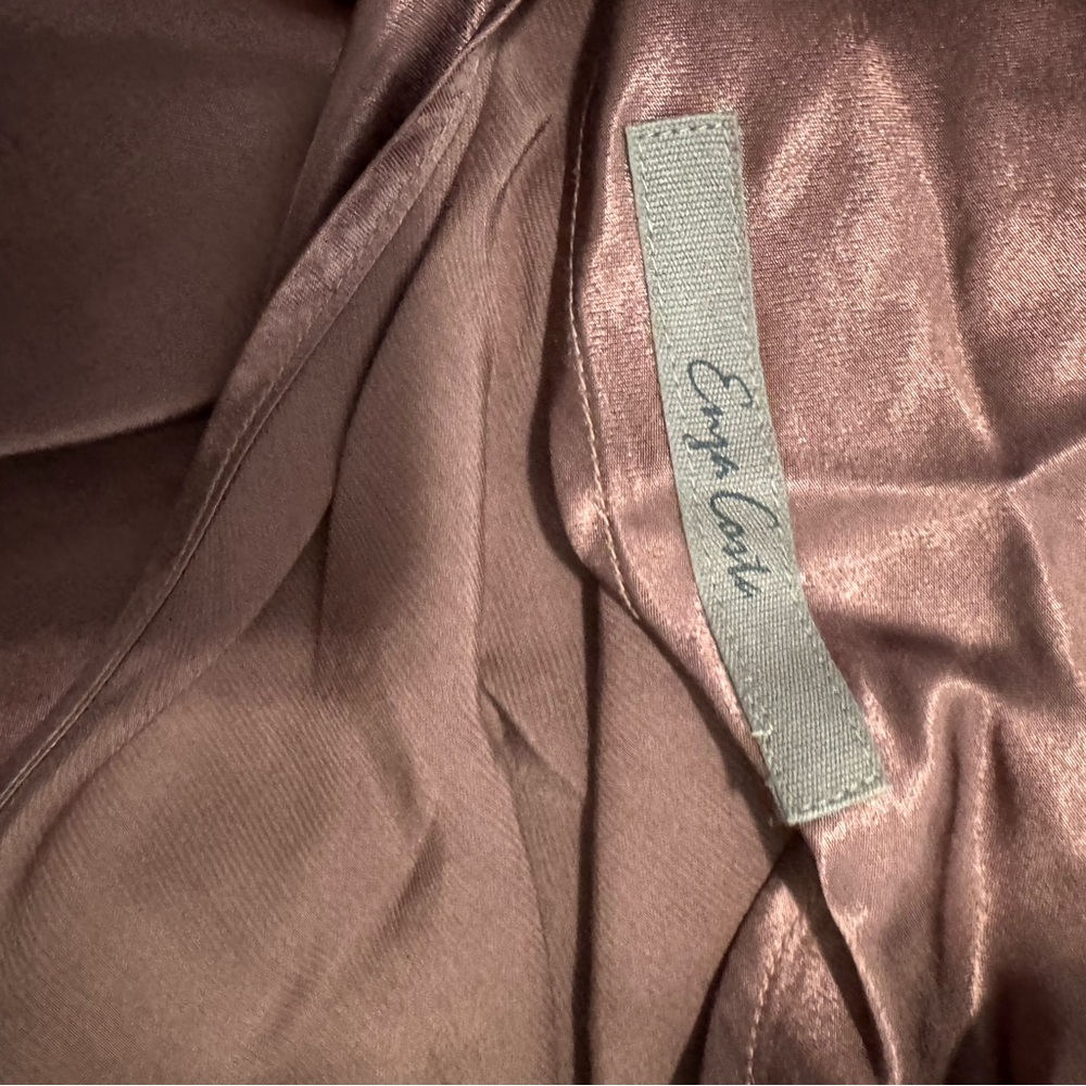 Enza Costa Women's Satin Top - Picture 4 of 5